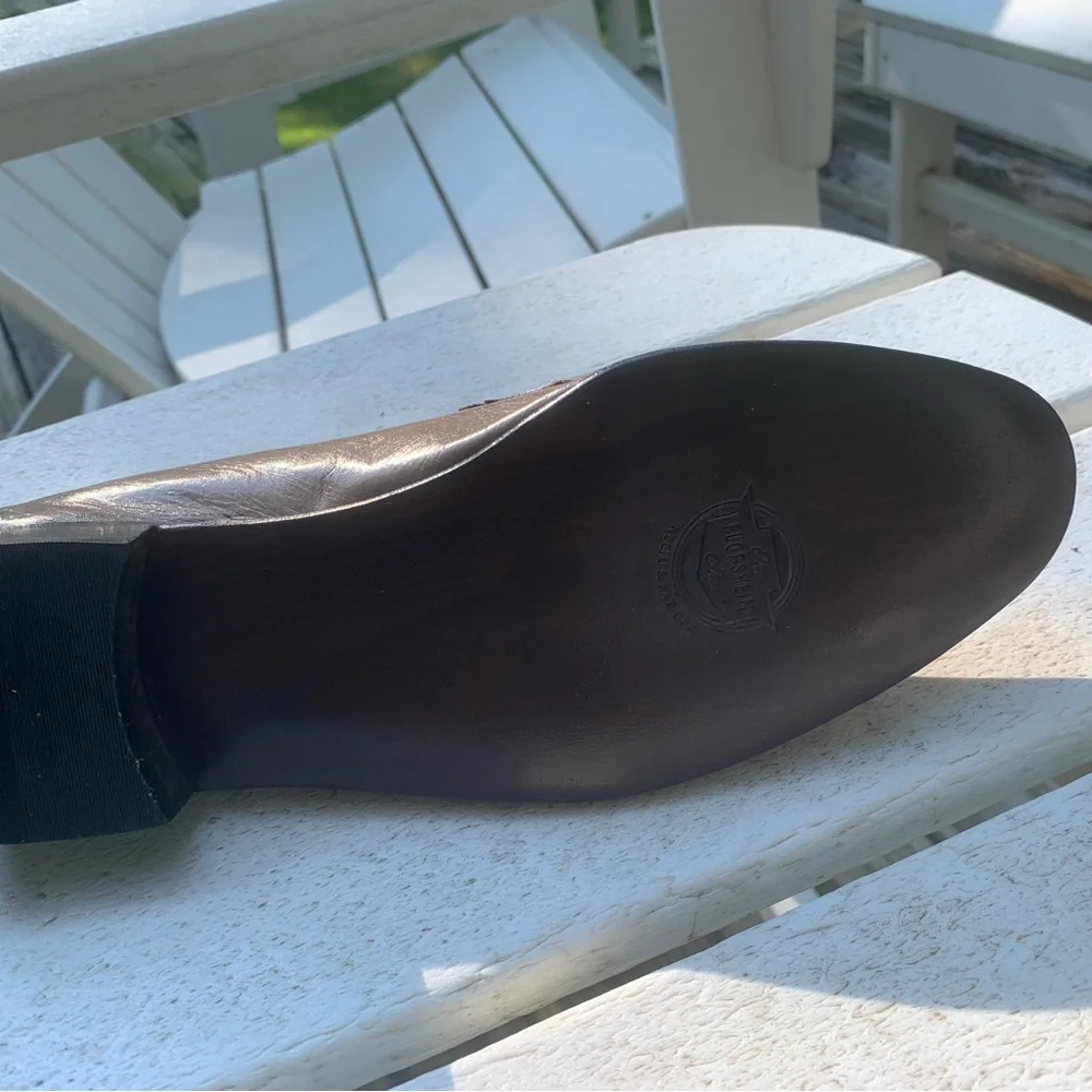 Florsheim Rucci Weave Loafers Men’s  8 D Women’s 10 D Made In Italy New Leather
